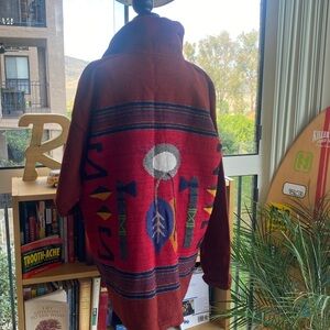 INTI Collection Vintage Handmade Tribal indigenous Jacket/Coat Sz XL LAST CALL😱